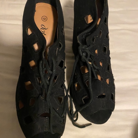 Dots brand wedge heels - Picture 3 of 3